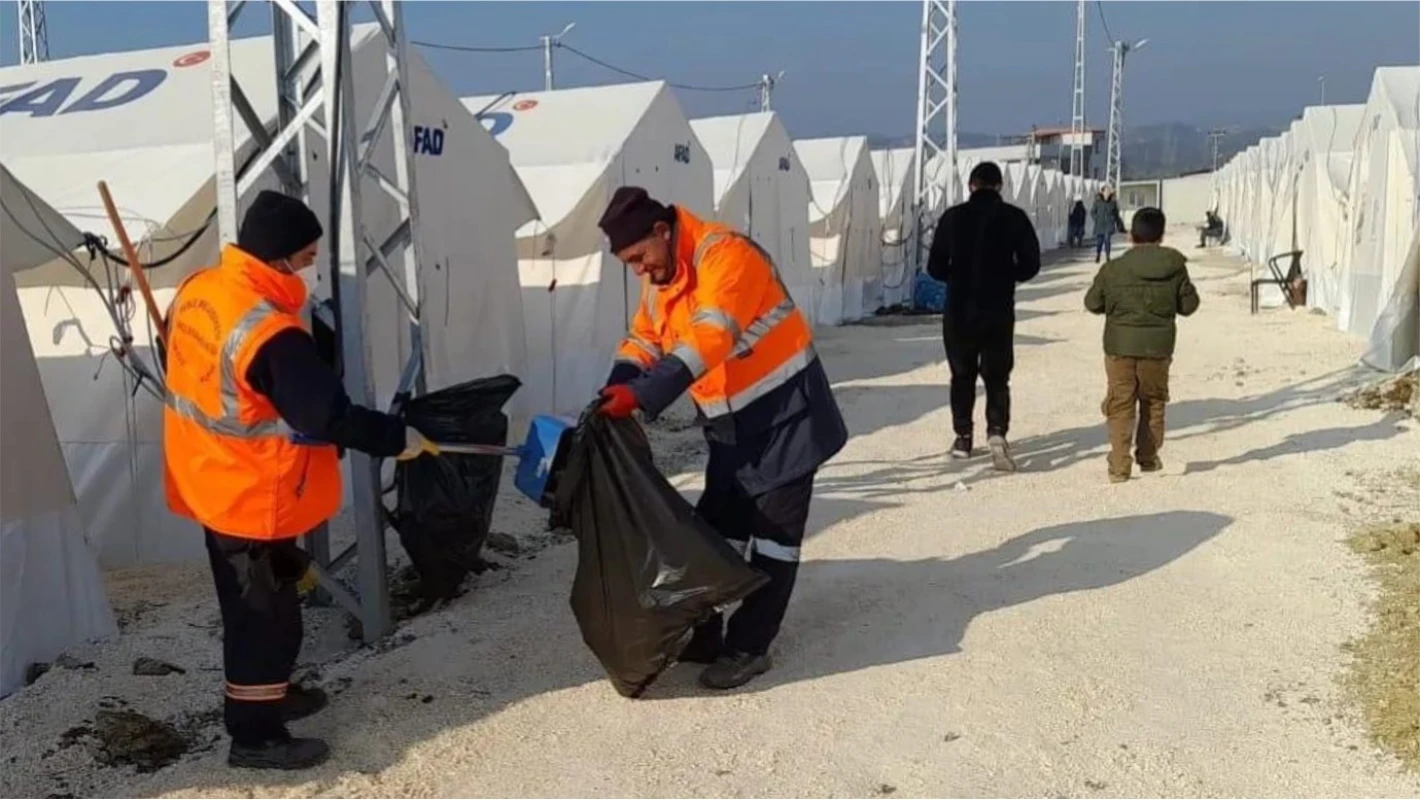Hatay’da Temizlik Koordinasyonu