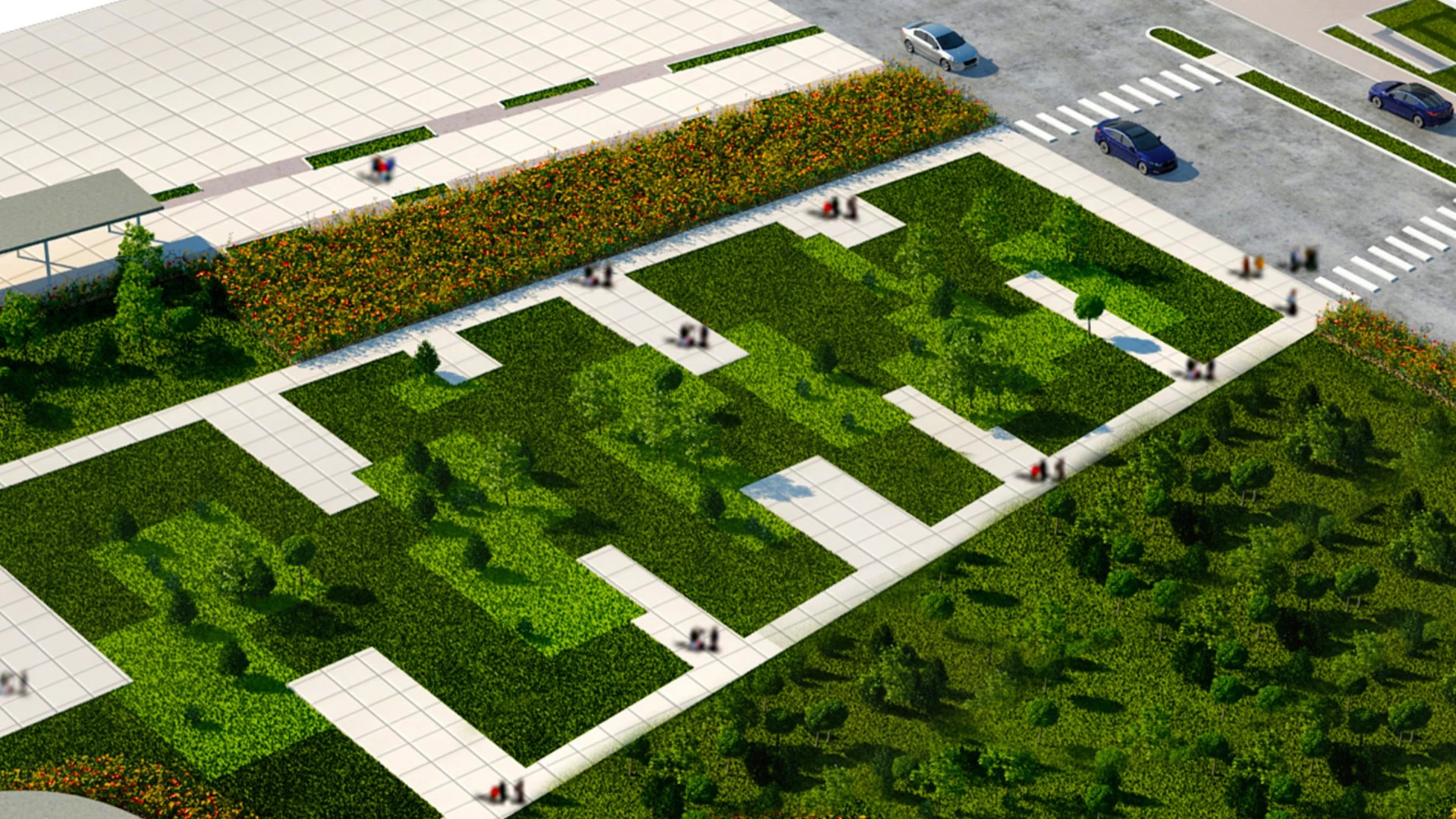 İlyasbey Sağlıklı Yaşam Merkezi Meydan ve Yer Altı Katlı Otopark